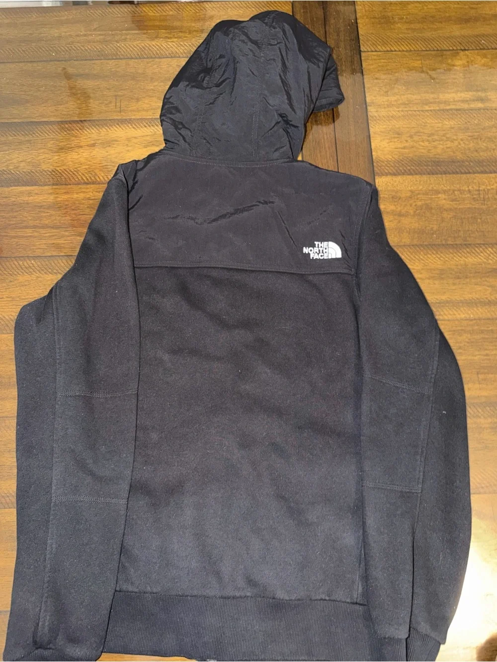 The North Face Black Hooded Shirt Jacket